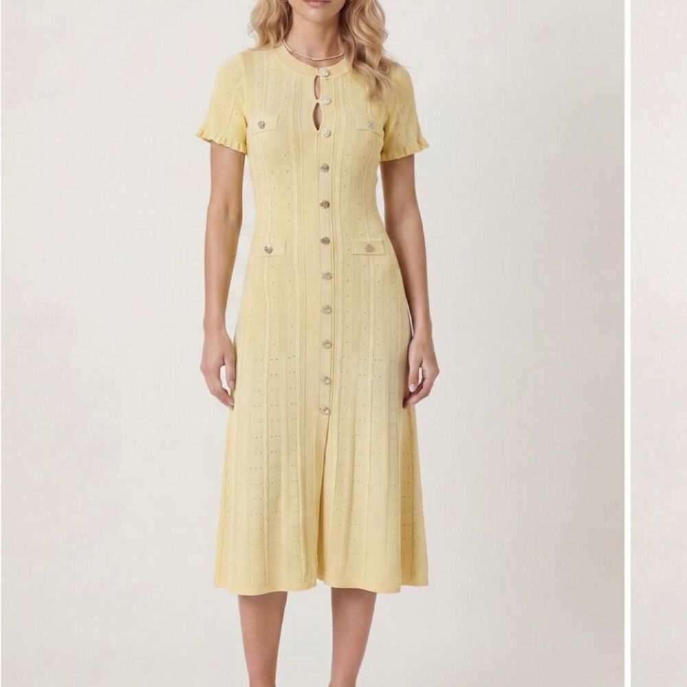 Women's Yellow Dress
